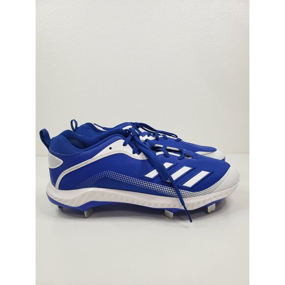 ADIDAS Men\'s ICON 6 BOUNCE Baseball Cleats in Royal/White -‎ Size US 12